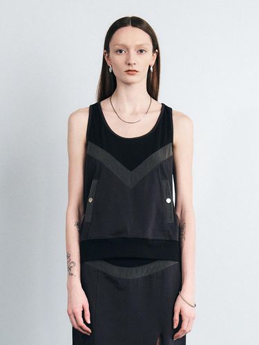 BLOCKED JERSEY SLEEVELESS TOP () - SEALOT - Modalova