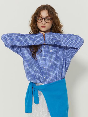 Natural check shirt_blue - adit - Modalova