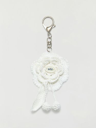 Crochet key ring_offwhite - adit - Modalova