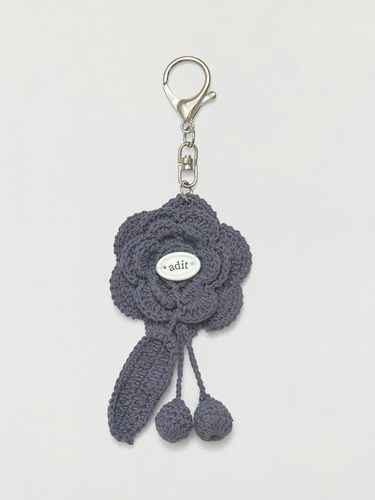 Crochet key ring_gray - adit - Modalova