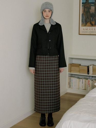 EOT SOFT CHECK MAXI SKIRT ( & ) - REORG - Modalova