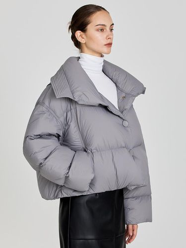 Collar Air Short Padded Jacket - MOONT - Modalova