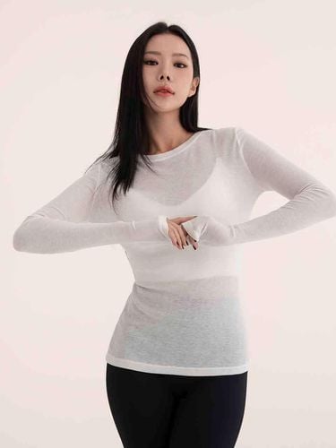 Slim Tencel Long Sleeve (5color) - conchwear - Modalova