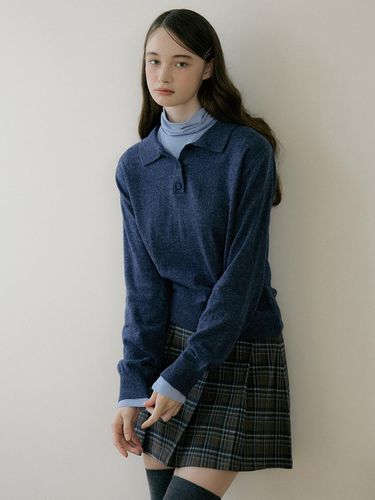 EOT SOFT BUTTON COLLAR KNITWEAR_ - REORG - Modalova