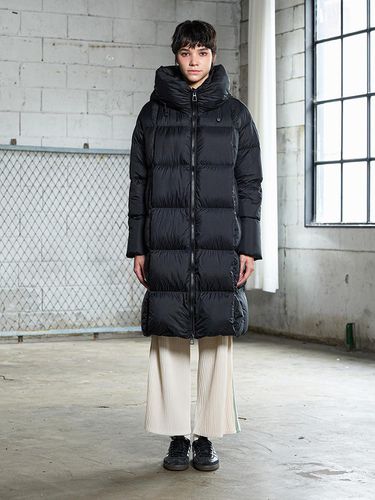 High-Kicker Long Down Coat_AI12WNWDJ37BK - yoyoyoy - Modalova