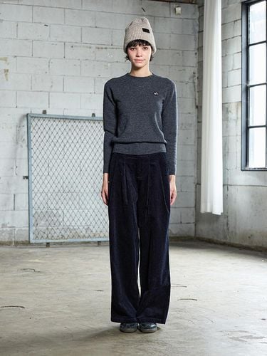 Two tuck Wide Corduroy Pants_AI12WNWSL30NY - yoyoyoy - Modalova