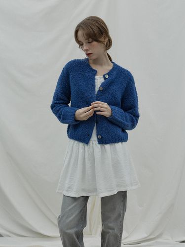 Grandma cardigan_blue - adit - Modalova