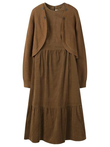 Knitwear Bolero & Corduroy Long dress BR_C244PSE05 - CC collect - Modalova