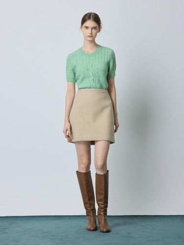 Cashmere Blend Miniskirt BE_C244MSD001 - CC collect - Modalova