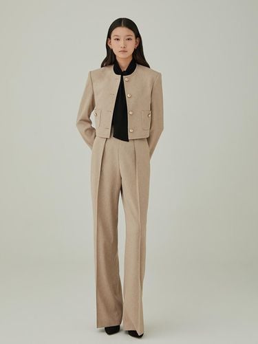 NO. 16 PANTS - BEIGE BROWN - HANAVO - Modalova