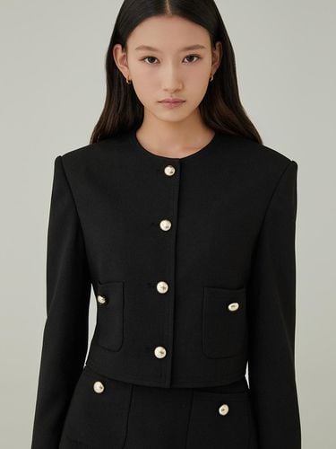 NO. 27 JACKET - BLACK - HANAVO - Modalova