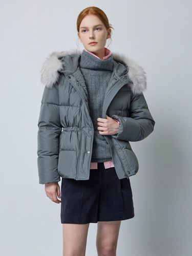 Hooded Fur String Short Down Jacket (KA_C244PSG185) - CC collect - Modalova