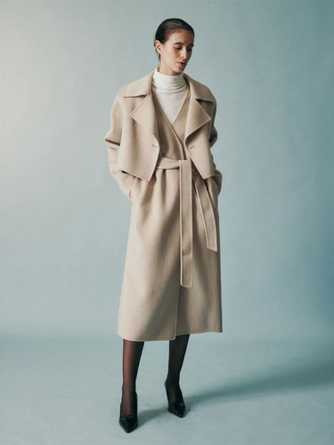 Convertible Wool High-Density Detachable Coat - RE RHEE - Modalova