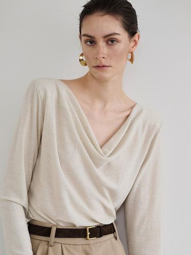 Pearl-drapped wool knitwear - MOONT - Modalova