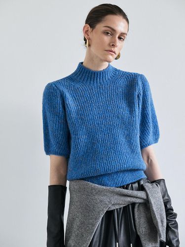 Half-neck wool knitwear - MOONT - Modalova