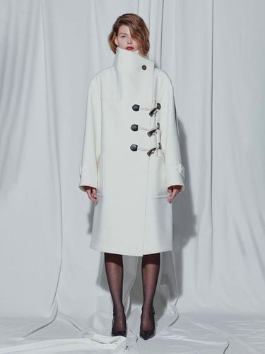 OVERSIZE FUNNEL NECK DUFFLE COAT - MUNN - Modalova