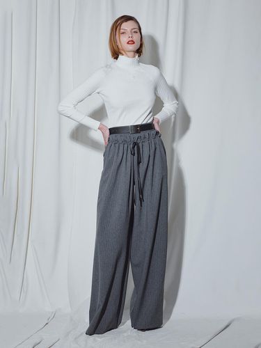 LAYERED DRAWSTRING SAILOR PANTS - MUNN - Modalova