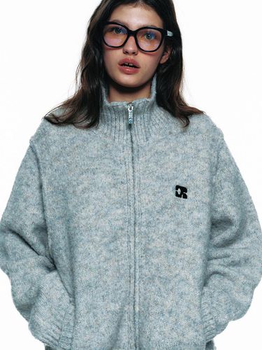 CENTAUR CALMING KNIT ZIP UP_GREY - CENTAUR.KR - Modalova