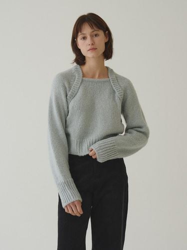 Viola Raglan Knitwear_Sky Blue - Tillber - Modalova