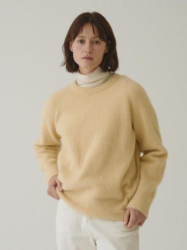 Pastel Brush Round Knitwear_Yellow - Tillber - Modalova