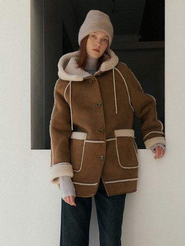 Hooded searling jacket - HUNCH - Modalova