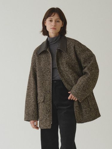 Hanover Wool Coat_Brown - Tillber - Modalova