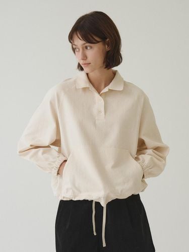 Herringbone wind pullover_Cream - Tillber - Modalova