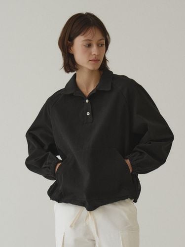 Herringbone wind pullover_Black - Tillber - Modalova