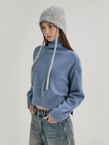 Unbalance Turtle Neck Sweater_4color - SY2C - Modalova