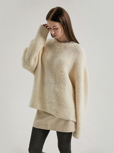 Loose Fit Boucle Knit Sweater_4color - SY2C - Modalova