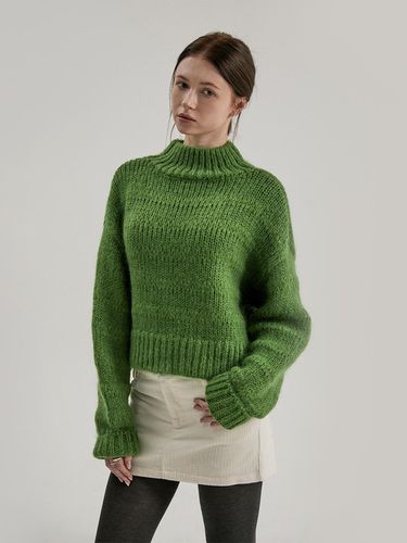 Half Neck Short Knit Sweater_4color - SY2C - Modalova