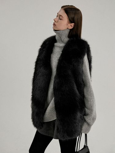 Snuggle Eco Fur Vest - SY2C - Modalova