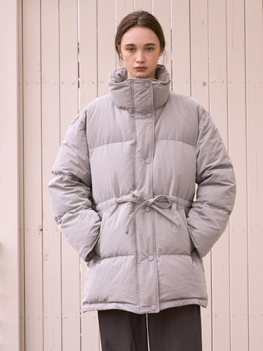 Pretzel Down Coat (Cool Grey) - J`ASP - Modalova