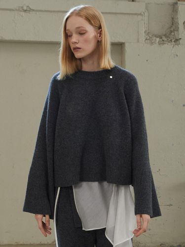 Routine A Line Knitwear_Dark Gray - J.Chung - Modalova