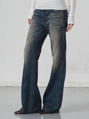 NO.08 MID - RISE BLUE FLARE JEANS - L’EGARNET - Modalova