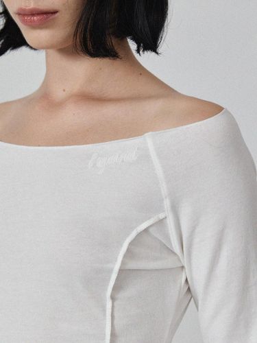 JANE OFF SHOULDER TOP (Ivory) - L’EGARNET - Modalova