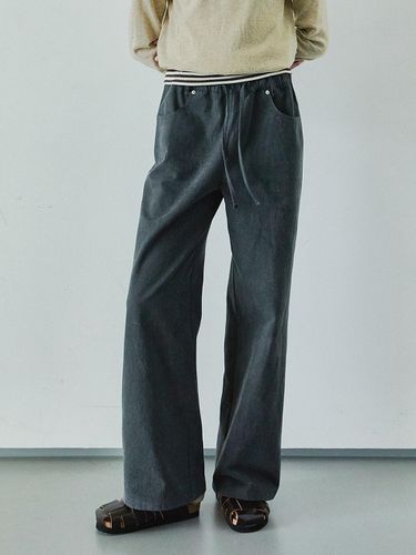 DENIM DETAILED BANDING PANTS / - Ihr - Modalova