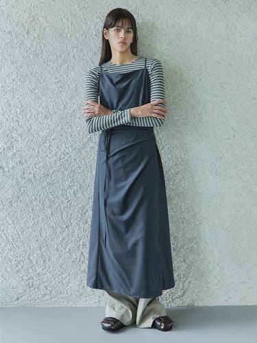 WRAP SLEEVELESS LONG DRESS / - Ihr - Modalova