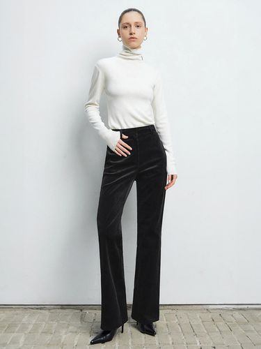 Corduroy Bootcut Pants_BLACK - ONE - Modalova