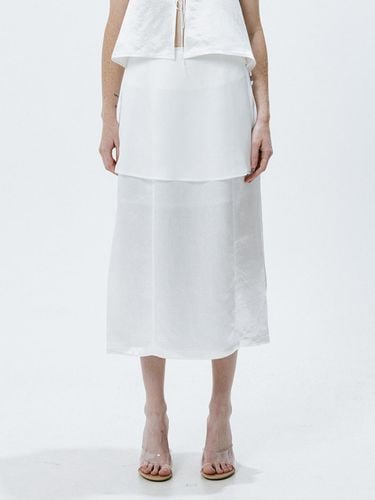 Silky Long Skirt & Sheer Mini Skirt () - OEF - Modalova