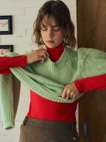 Landy simple knit (Mint) - RAPHAEL - Modalova