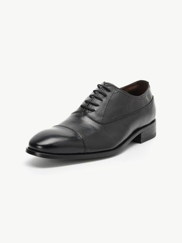 Label Italian Leather Straight Tip Oxford [] - STCO - Modalova