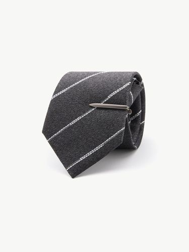 White Stripe Zipper Tie Gray - STCO - Modalova