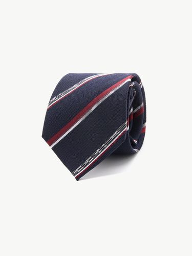 Red Stripe Tie Navy - STCO - Modalova