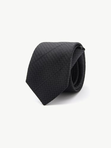 Slightly Stripe Zipper Tie Black - STCO - Modalova