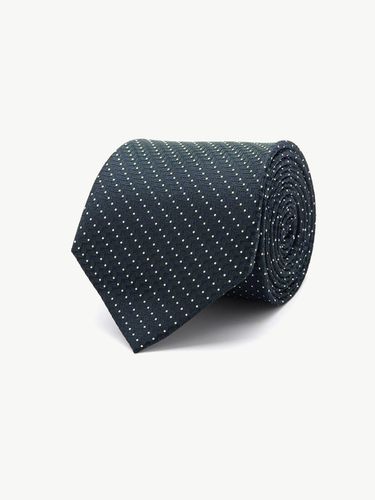 BLACK LABEL] Geometry PATTERN Silk Tie Green - STCO - Modalova