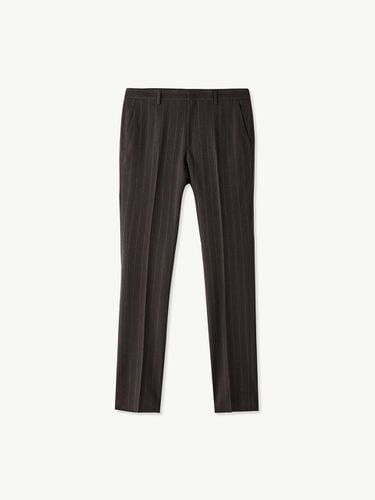 BLACK LABEL] W Stripe Suit Pants Brown (Double Cl - STCO - Modalova