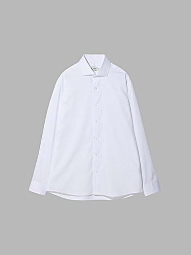 Form] High density Tensal Twill Wide Collar Shirt - STCO - Modalova