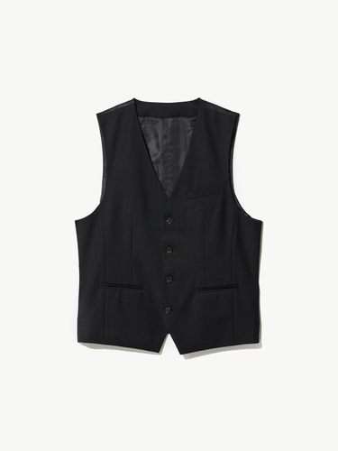 Sabang Spandex TW Suit Vest Black (Classic Fit) - STCO - Modalova