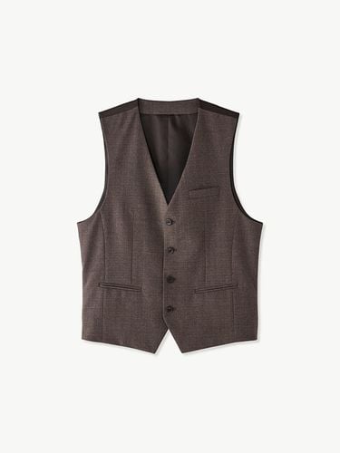 TW Solid Suit Vest Brown (Classic) - STCO - Modalova